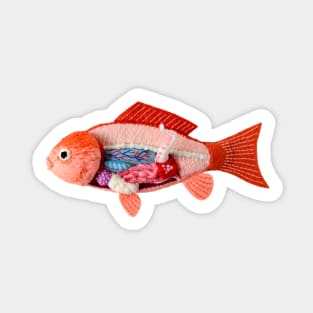 Anatomy of Nishiki-Koi Fish #1 Sticker